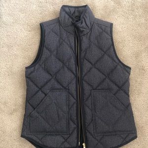 J Crew quilted vest